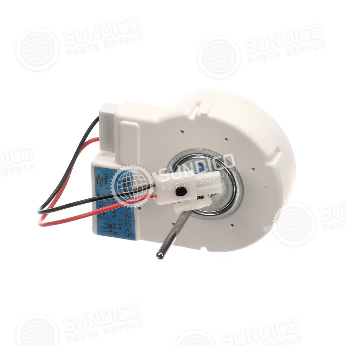 Continental 4-711 Commercial Refrigeration Evaporator Fan Motor 12VDC, 2100RPM