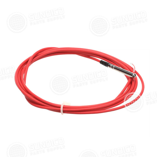 Continental C030WH04 Commercial Refrigeration Sensor, Defrost Control 3 Meters Red