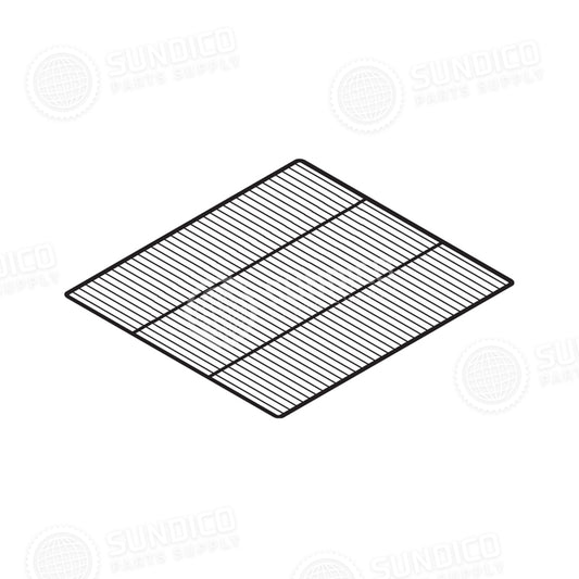 Migali SHELF Commercial Refrigeration White Epoxy Shelf, 20-1/2 x 25-1/8