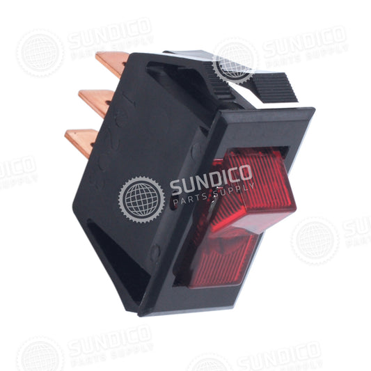 Atlas Metal 1069-1 Commercial Refrigeration Switch 115V Rocker