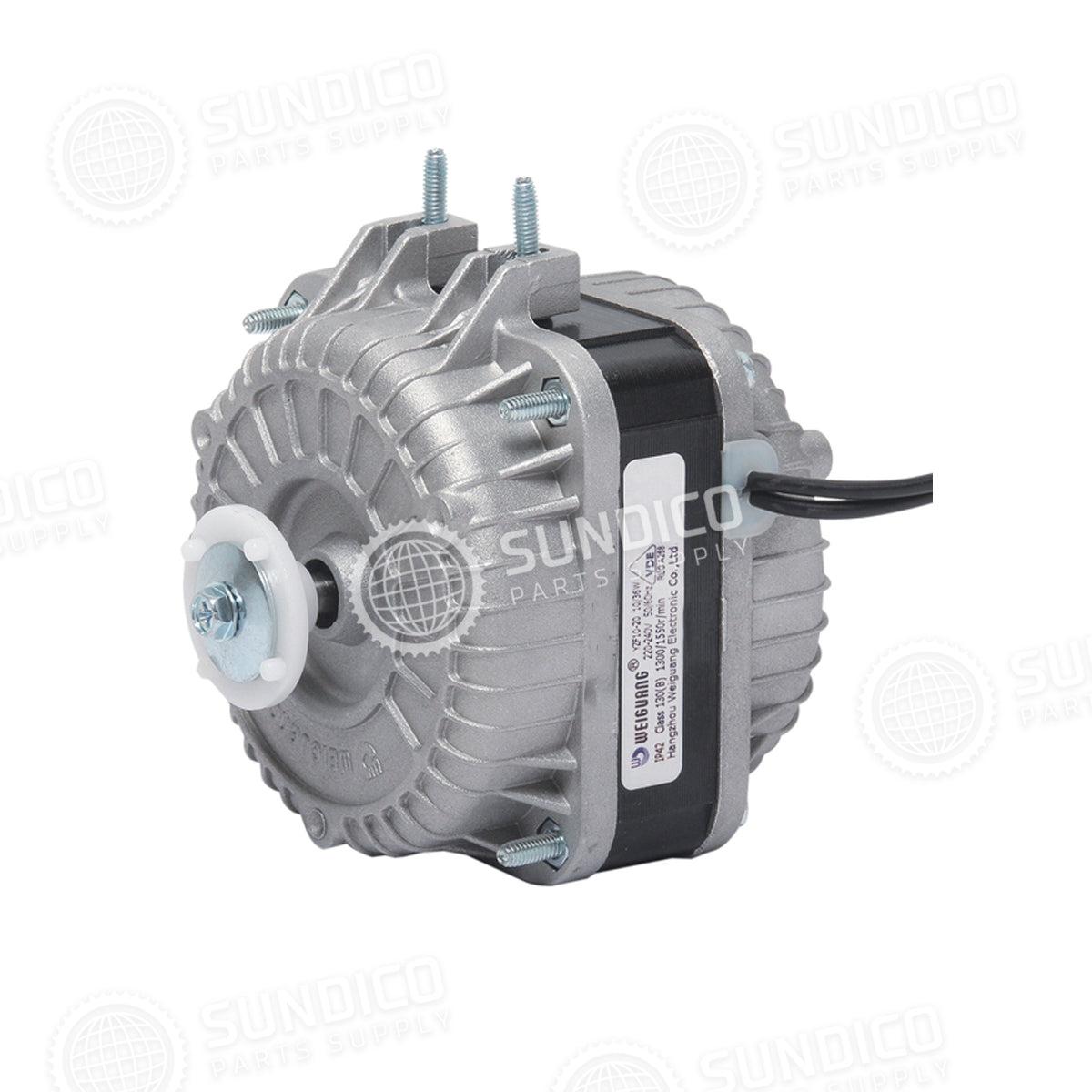 Migali 1759-1084 Refrigeration Motor Condenser Fan, 220-240VAC SQUARE