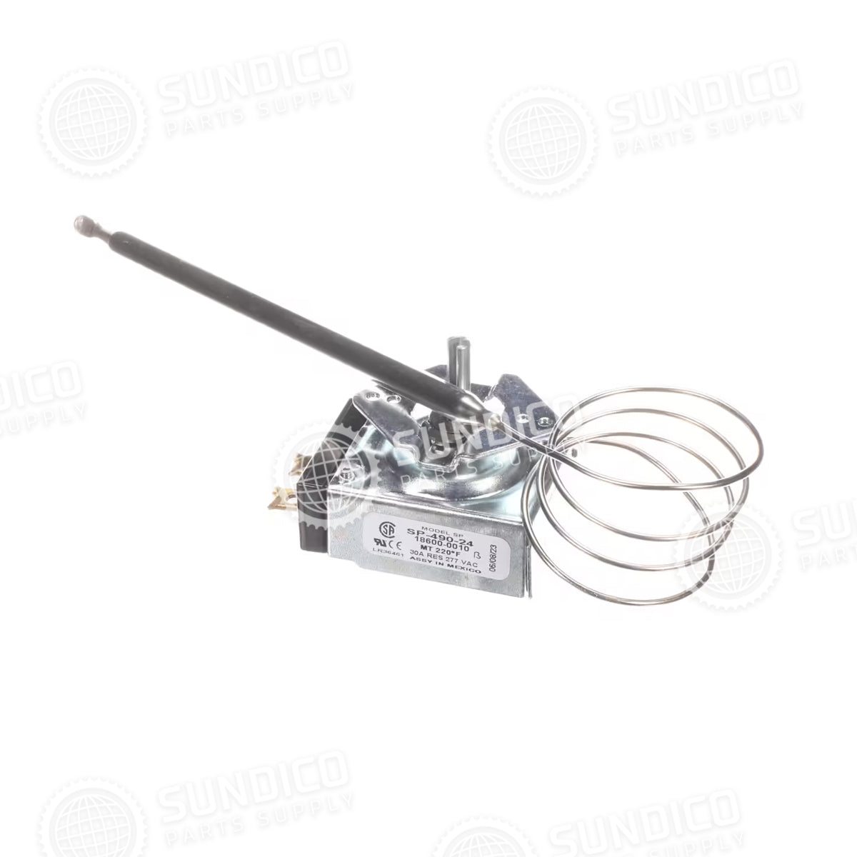Carter-Hoffmann 18600-0010 Refrigeration Control Temperature