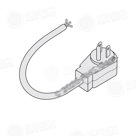 Howard Mccray EL-1265-9 Commercial Refrigeration Plug Cord Set