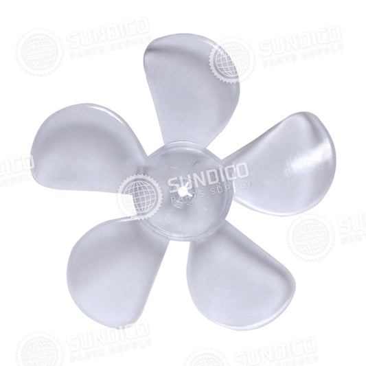 Jewett FNB001 Refrigerator 5-1/2-Inch Plastic CCW Fan Blade