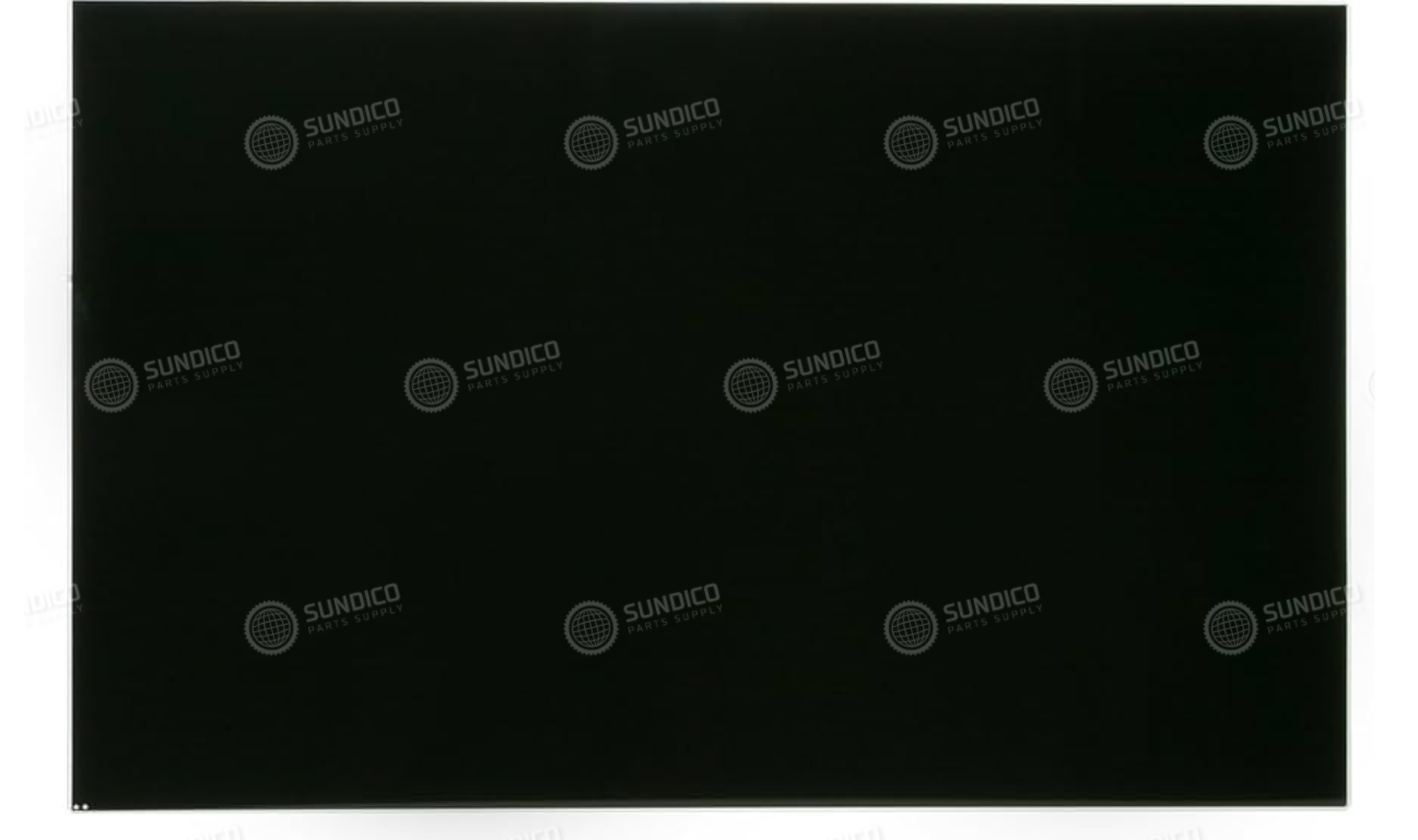 WB56K31 GE Range Black Outer Door Glass