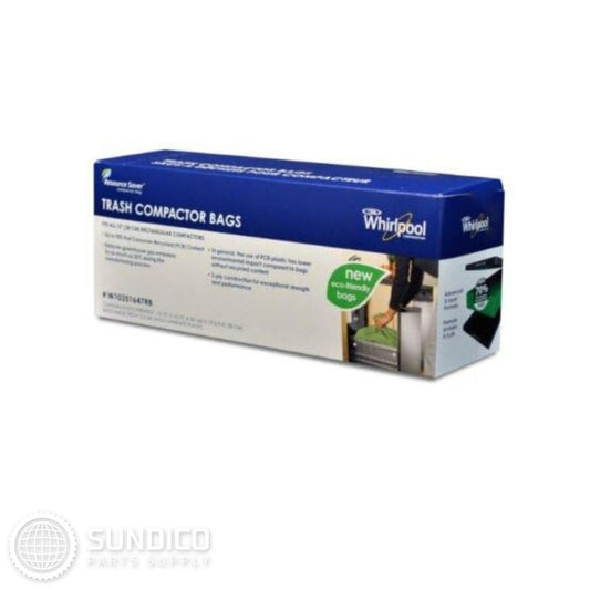 Whirlpool W10351647RB 15-inch Plastic Trash Compactor Bags