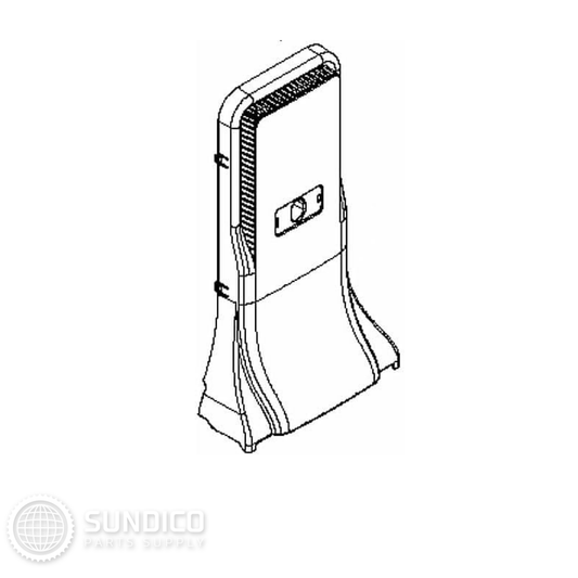 Whirlpool W10394363 Refrigerator Air Duct