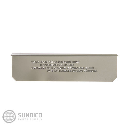 GE DAMPER-COVER WB06X10129