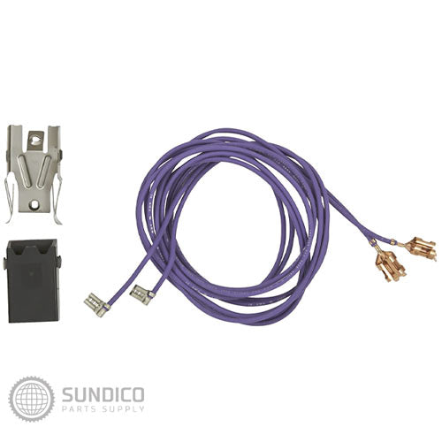 GE BURNER RECEP W PURPLE WIRE WB17X210