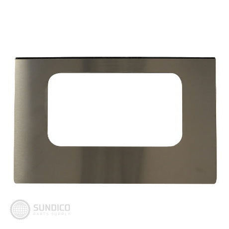 GE GLASS FRONT AND BTM TRIM(SS) WB57K10096