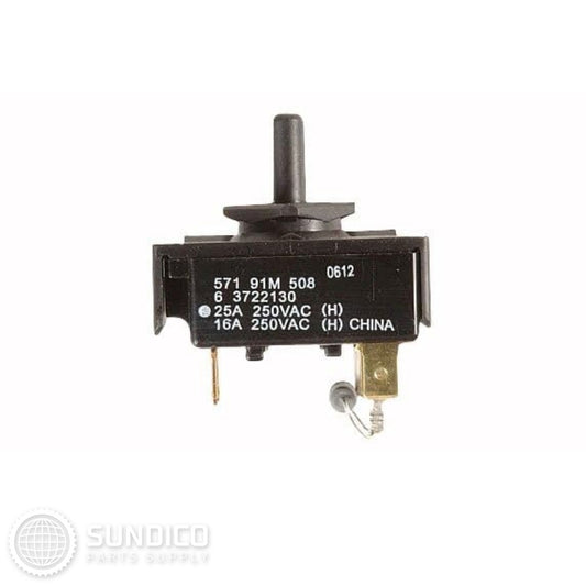 Whirlpool WP33002725 Dryer 4-position Rotary Temperature Switch