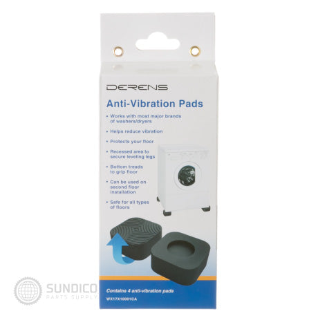 GE 1 SET VIBRATION PADS CONTAINS WX17X10001CA